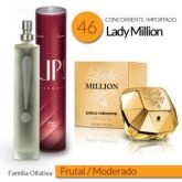 Perfume Feminino 50ml - UP! 46 - Lady Million (lançamento