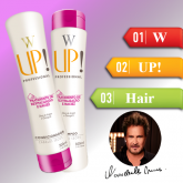 Kit Shampoo e Condicionador Cabelos Secos W UP! Hair